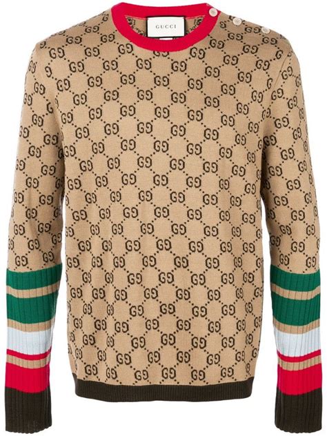 gucci jumper mens vintage|gucci sweater men's sale.